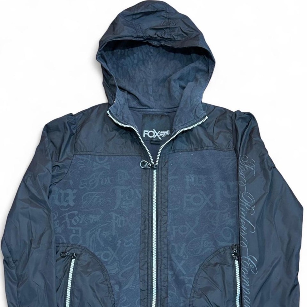 Fox black racing jacket